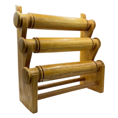 29cm 3 Tier Wooden Bracelet Holder
